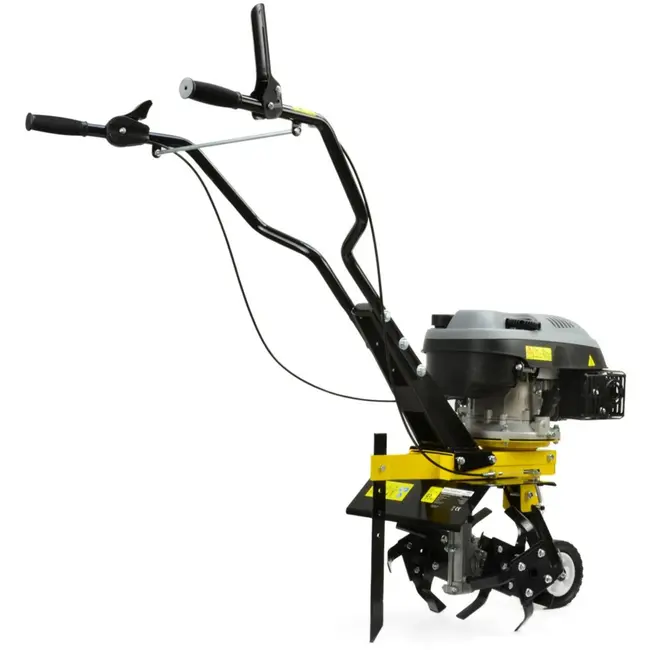 GEKO Benzine tuinfrees - 5.0PK - 36cm werkbreedte - 4 messen - Handmatige start