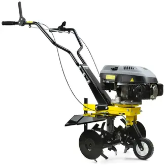 GEKO Benzine tuinfrees - 5.0 PK - 56 cm werkbreedte - 6 messen - handmatige start