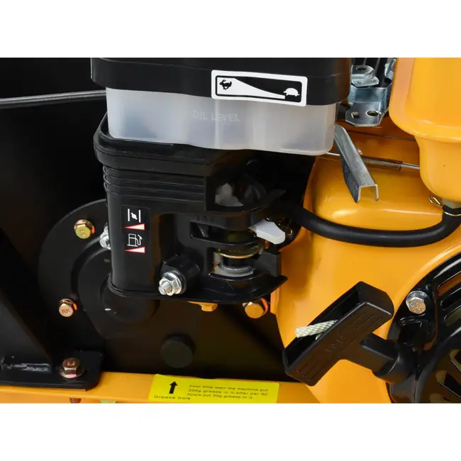 GEKO Benzine tuinfrees - 7PK - 85 cm werkbreedte - 6 messen - handmatige start