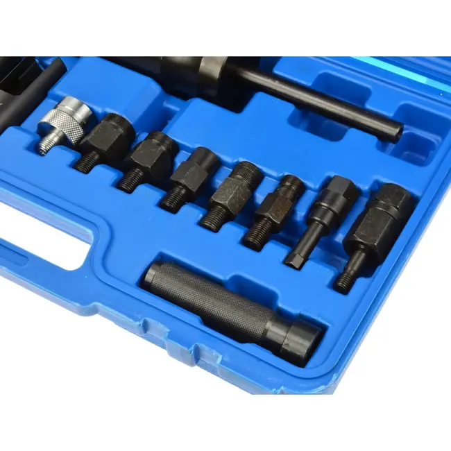 GEKO Injector puller set - veelzijdige adapters - CRV staal - 3,6 kg hamer - voor moeilijk bereikbare plekken