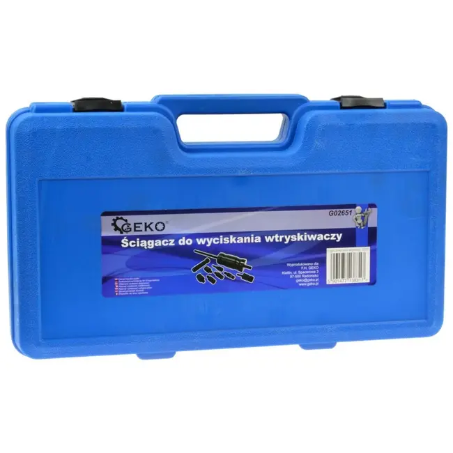GEKO Injector puller set - veelzijdige adapters - CRV staal - 3,6 kg hamer - voor moeilijk bereikbare plekken
