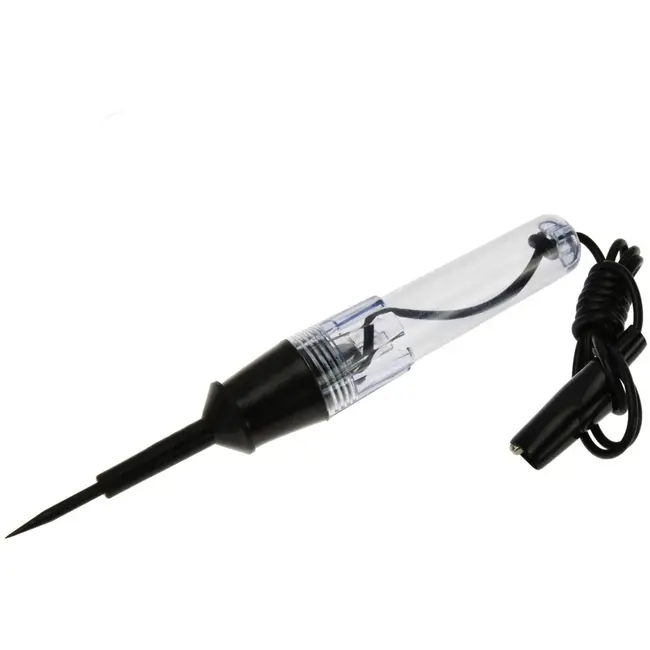 GEKO Spanningszoeker - Circuit Tester - 6/12V - Acryl Behuizing - 85cm Kabel