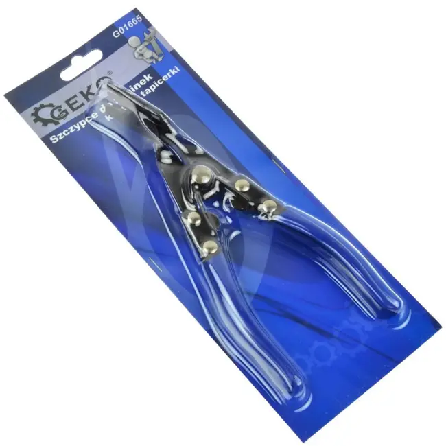 GEKO Bekledingsklemverwijdertang - carbonstaal - ergonomische grip - compact ontwerp