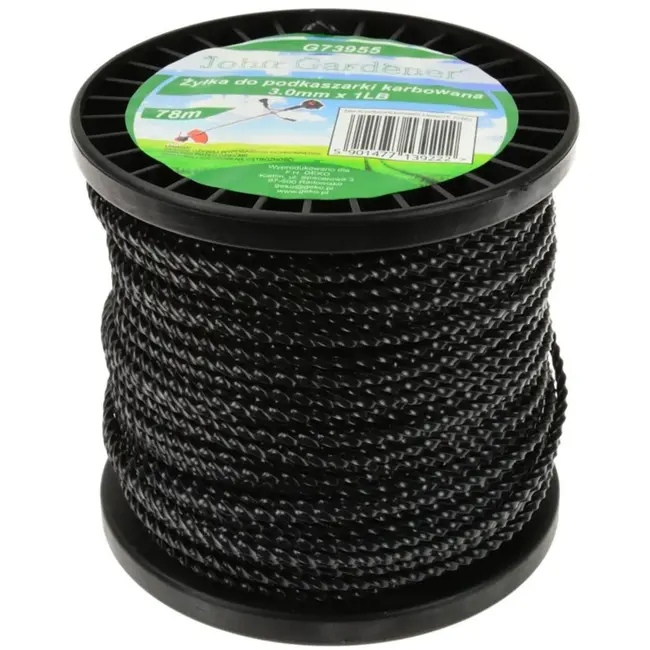 GEKO Trimmerlijn - Gedraaid - 3,0 mm - 78 m - Duurzaam kunststof