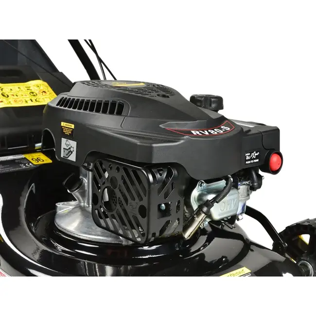 GEKO Grasmaaier - 40 cm - Met Aandrijving - 6 Hoogtestanden - 40L opvangbak