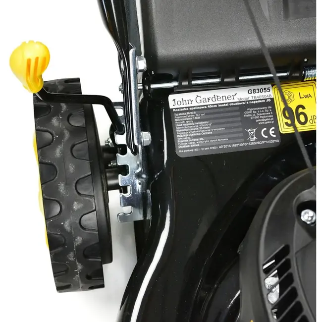 John Gardener Grasmaaier - 40 cm - Met Aandrijving - 6 Hoogtestanden - 40L opvangbak