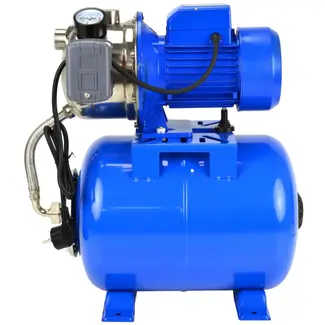 GEKO Waterboosterset - Zelfaanzuigend - 24L Tank - RVS Pomp - 1100W Motor