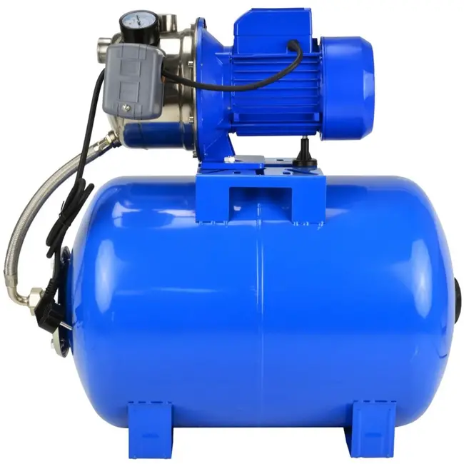 GEKO Waterbooster Set - Zelfaanzuigend - 50L Tank - RVS Pomp - 1100W Motor