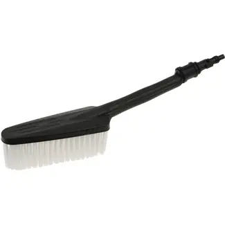 GEKO Universele borstel - Zachte haren - Voor hogedrukreinigers en tuinslangen - Kunststof - Krasvrij reinigen