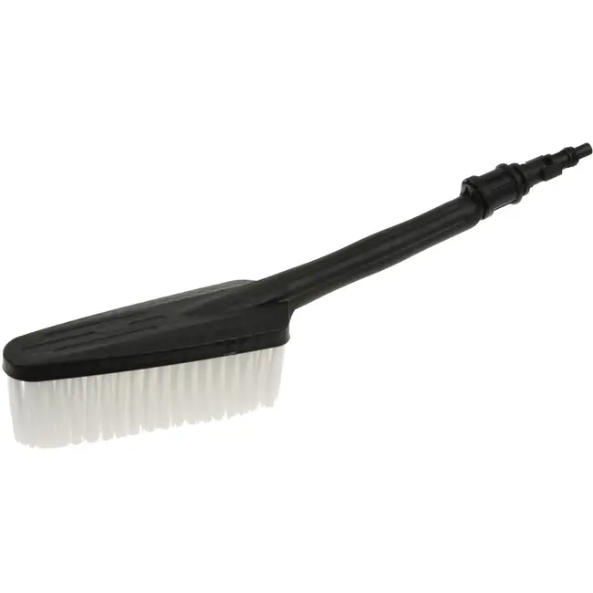 GEKO Universele borstel - Zachte haren - Voor hogedrukreinigers en tuinslangen - Kunststof - Krasvrij reinigen