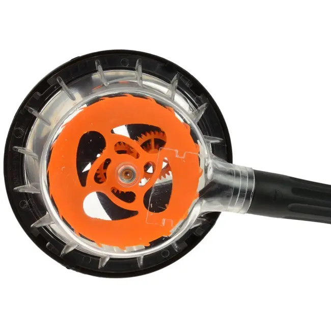 GEKO Rotatieborstel voor hogedrukreiniger - 360° - Zachte borstelharen - 145 mm - Compatibel met tuinslang