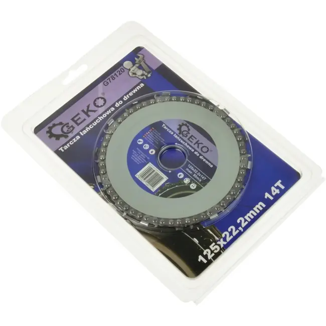 GEKO Kettingzaagblad - 125 mm - 14 Tanden - Veiligheidsontwerp