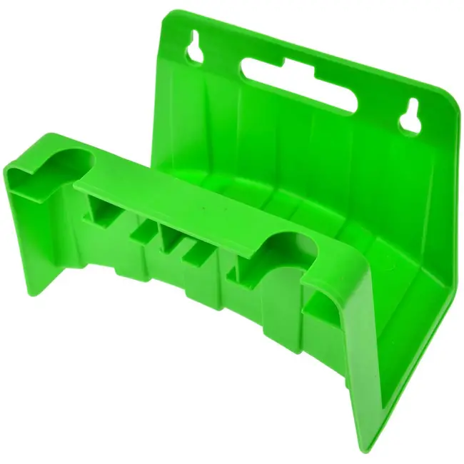 GEKO Wandhouder voor tuinslang - duurzaam kunststof - met sproeierhouder