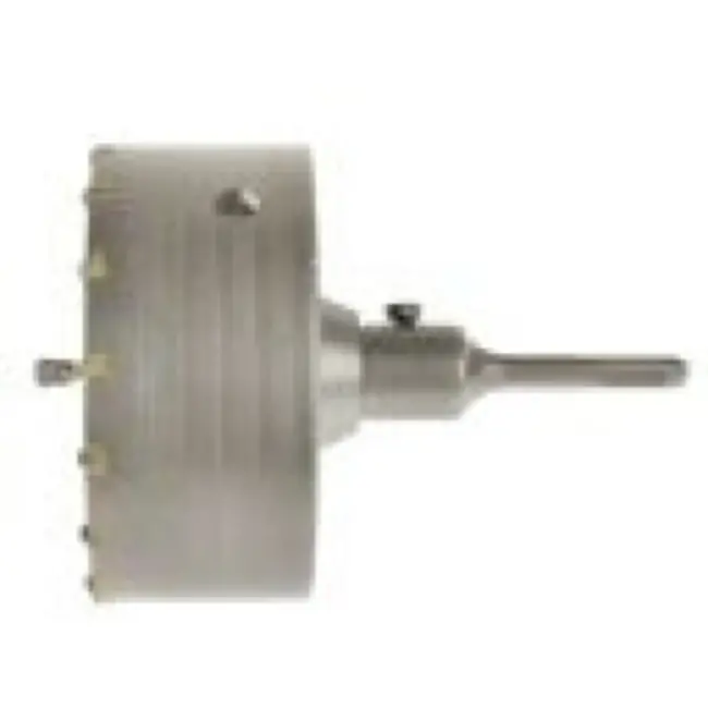 GEKO Metselwerk gatenzaag - TCT kernboor - 125 mm - robuust staal - SDS-plus schacht