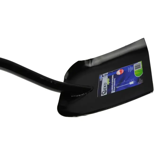 GEKO Transfer schep - Staal - D-handvat - 121 cm - Zwart