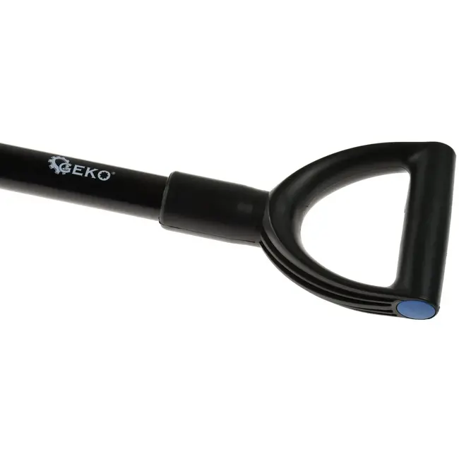 GEKO Puntige graafschop - Staal - D-handvat - 114 cm - Zwart