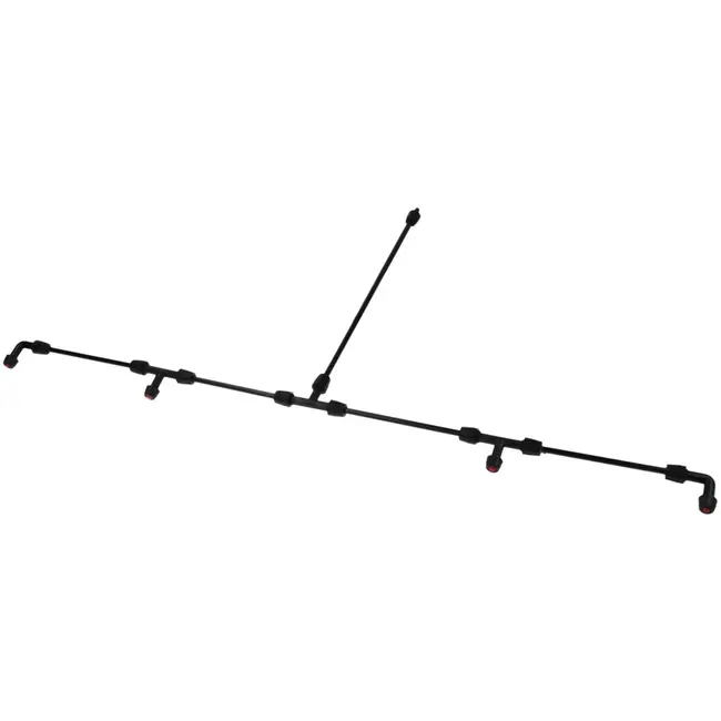 GEKO 4-nozzle sproeiboom - lichtgewicht - 110 cm - holle kegelnevel