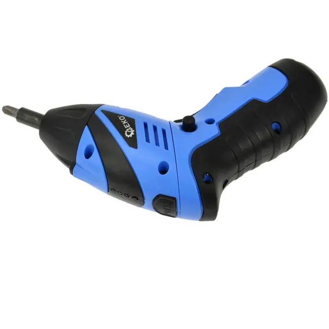 GEKO Mini draadloze schroevendraaier - LED verlichting - Oplaadbaar - Inclusief bitset