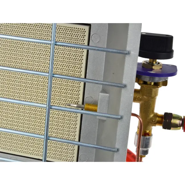 GEKO Gasstraler - Hoog rendement - Compact ontwerp - 2300-4600W - Laag gasverbruik