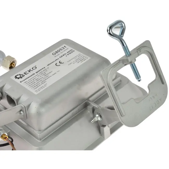 GEKO Gasstraler - Hoog rendement - Compact ontwerp - 2300-4600W - Laag gasverbruik