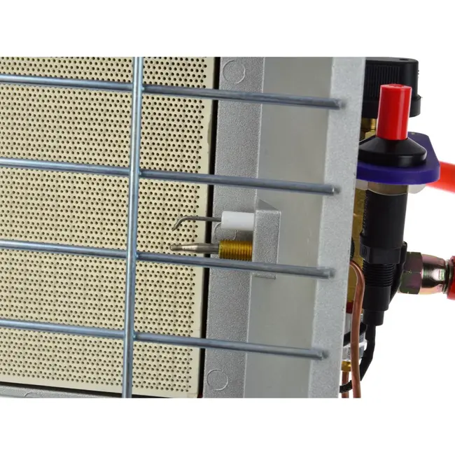 GEKO Gasstraler - Hoog Rendement - Piezo-ontsteking - 2300-4600W - Compact Design