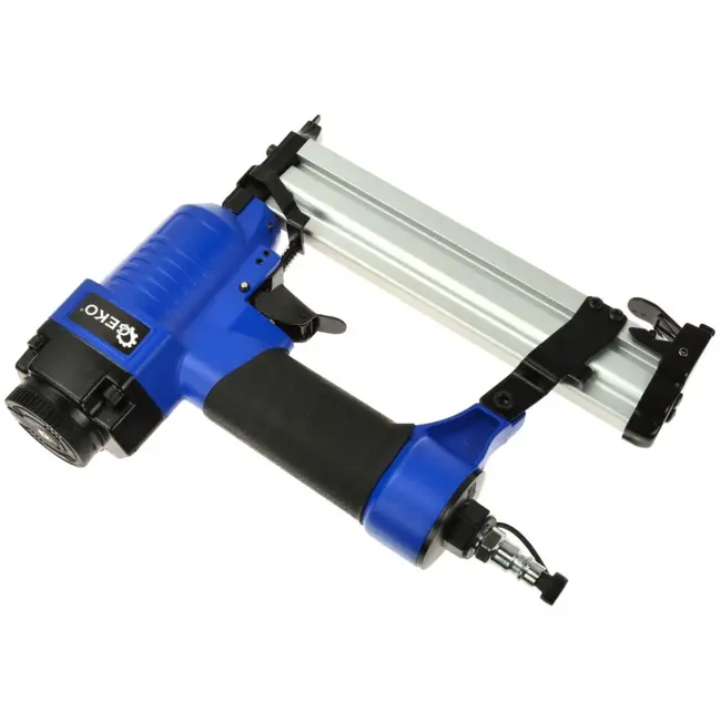 GEKO 2-in-1 pneumatische tacker - ergonomisch - 10-32 mm - 100 stuks capaciteit