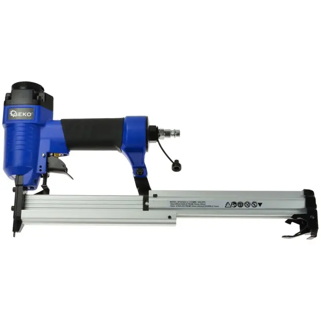 GEKO 2-in-1 pneumatische tacker - ergonomisch - 10-32 mm - 100 stuks capaciteit