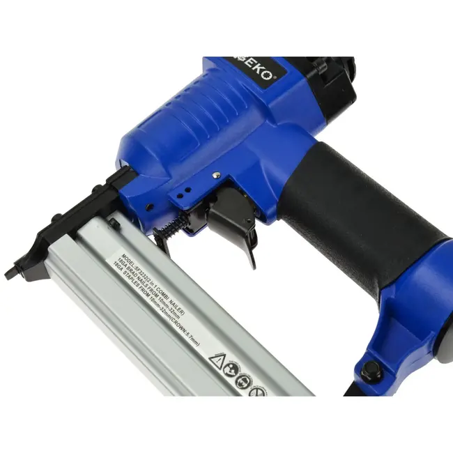 GEKO 2-in-1 pneumatische tacker - ergonomisch - 10-32 mm - 100 stuks capaciteit