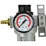 GEKO Luchtfilterregelaar met smeerfunctie - 2-traps - 1/2" aansluiting - met manometer