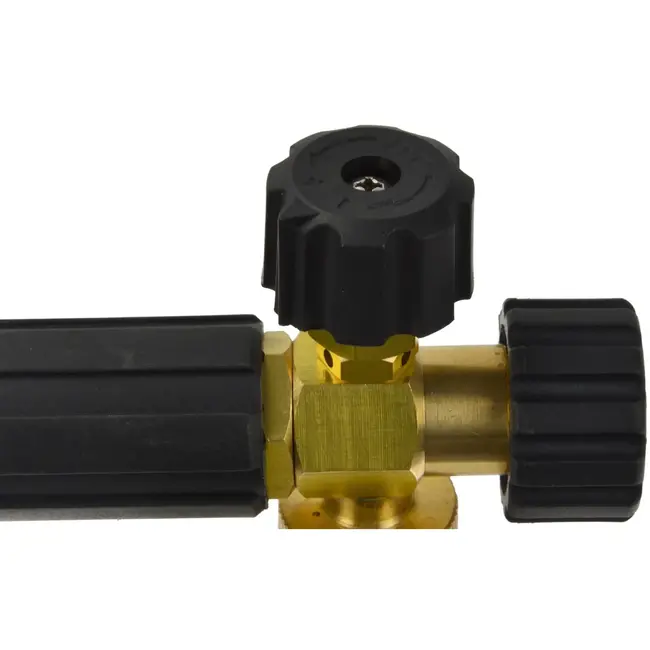 GEKO Professionele schuimsproeier - 1 liter - Messing behuizing - Verstelbare straal - Voor hogedrukreinigers