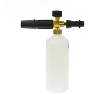 GEKO Foamsproeier 1L - Messing Behuizing - Verstelbare Straal - Bayonet Aansluiting