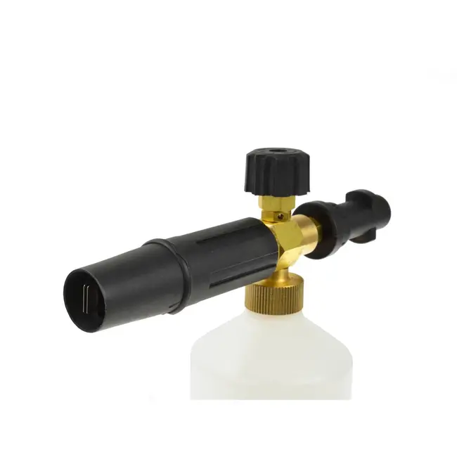 GEKO Foamsproeier 1L - Messing Behuizing - Verstelbare Straal - Bayonet Aansluiting