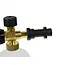 GEKO Foam Sprayer - 1L - Messing Behuizing - Voor Hogedrukreinigers - Max. 220 BAR