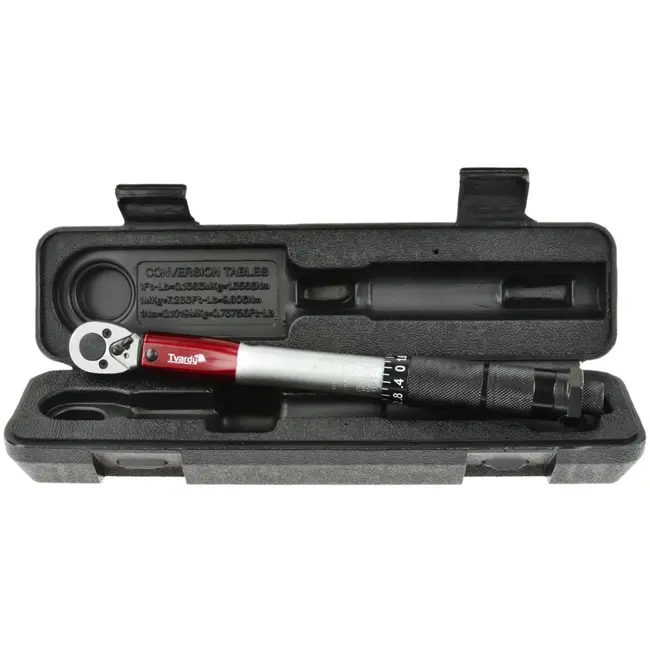 Tvardy Kleine momentsleutel - 5-25 Nm - 270 mm - Chroom-Vanadium staal