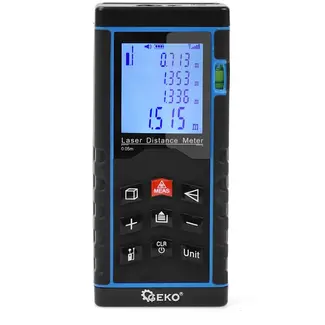GEKO Laser afstandsmeter - 40 m bereik - snelle en nauwkeurige meting - compact ontwerp