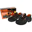 GEKO Veiligheidsschoenen - Zwart Leer - Antislip - Ademend - Maat 39