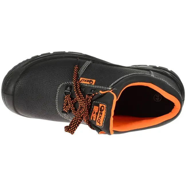 GEKO Zwarte veiligheidsschoenen - antislip - ademend - maat 40