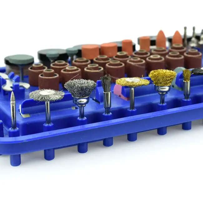 GEKO Rotary tool - 170W motor - Flexibele as - 222-delige accessoireset