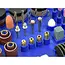 GEKO Rotary tool - 170W motor - Flexibele as - 222-delige accessoireset