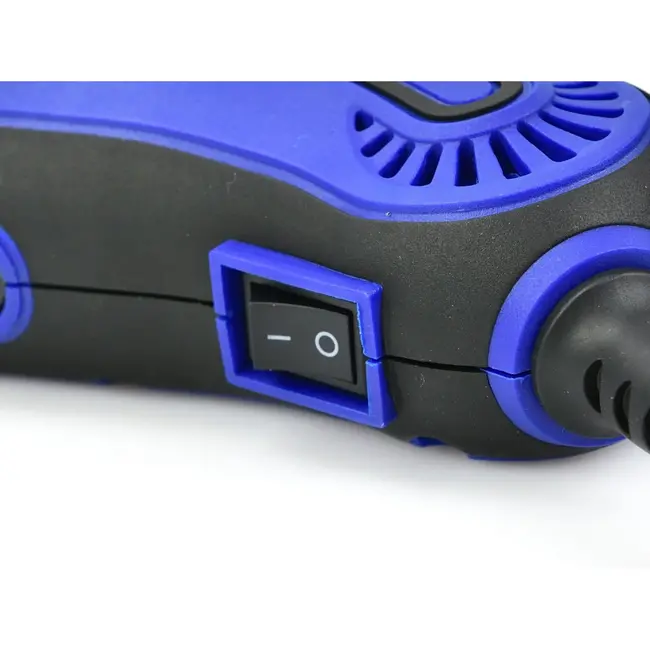 GEKO Rotary tool - 170W motor - Flexibele as - 222-delige accessoireset