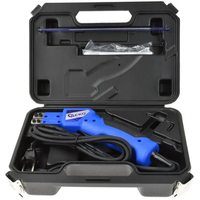 GEKO Elektrisch snijmes - 250W - Snel opwarmen - 16 temperatuurstanden - Inclusief accessoires