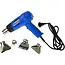 GEKO Hete luchtpistool - 2000W - 4 accessoires - Oververhittingsbeveiliging