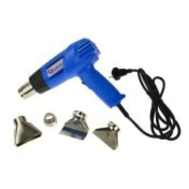 GEKO Hete luchtpistool - 2000W - 4 accessoires - Oververhittingsbeveiliging