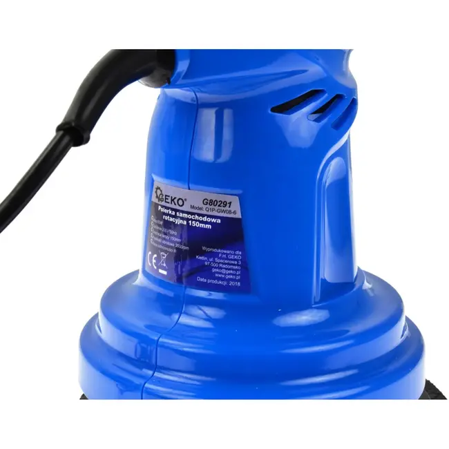 GEKO Autopoetser - Orbitaal - 150 mm - Efficiënt en Krasvrij