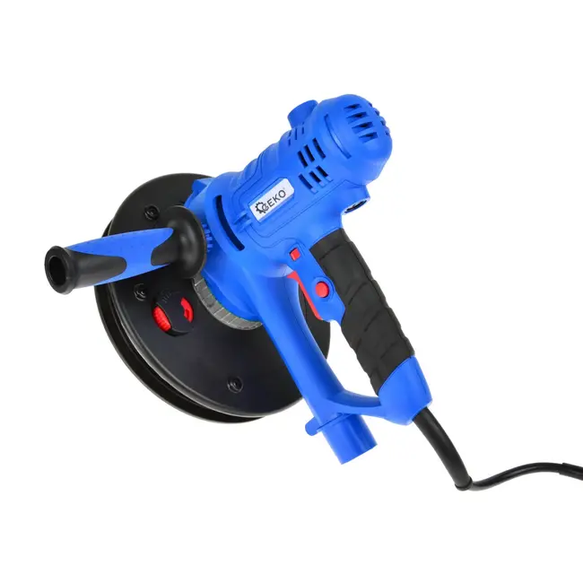 GEKO Droogwandschuurmachine - 190mm - 800W - LED-verlichting - Stofopvang