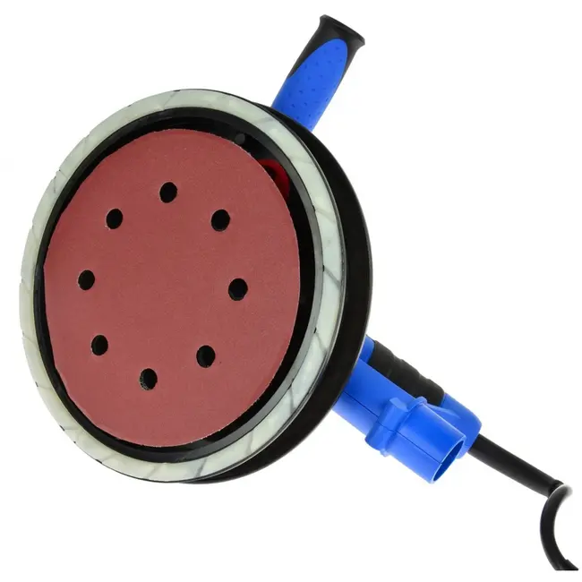 GEKO Droogwandschuurmachine - 190mm - 800W - LED-verlichting - Stofopvang