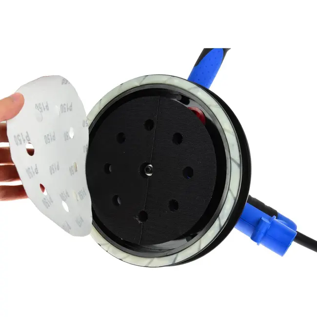 GEKO Droogwandschuurmachine - 190mm - 800W - LED-verlichting - Stofopvang