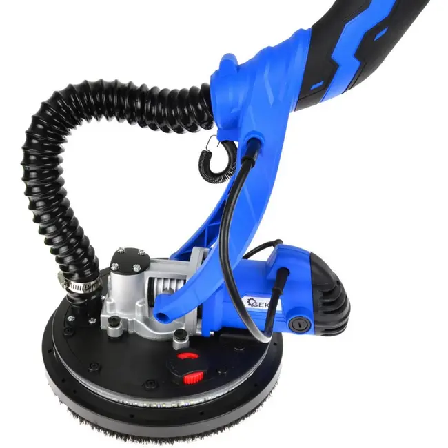 GEKO Langbereik gipsplaat schuurmachine - 225 mm - 710W - stofafzuiging - LED-licht