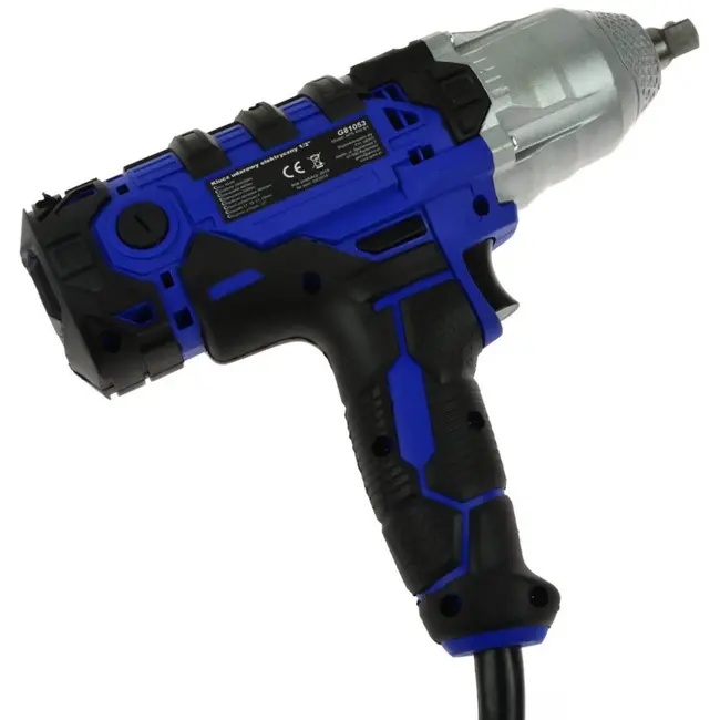 GEKO Elektrische slagmoersleutel - 450W - 720 Nm koppel - Inclusief 4 doppen - 230V