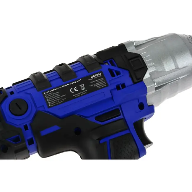 GEKO Elektrische slagmoersleutel - 450W - 720 Nm koppel - Inclusief 4 doppen - 230V